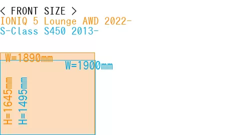 #IONIQ 5 Lounge AWD 2022- + S-Class S450 2013-